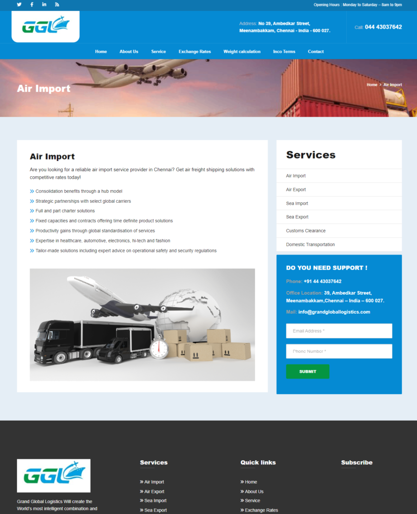 best logistics websites