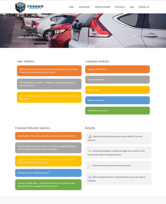 website for logistics company