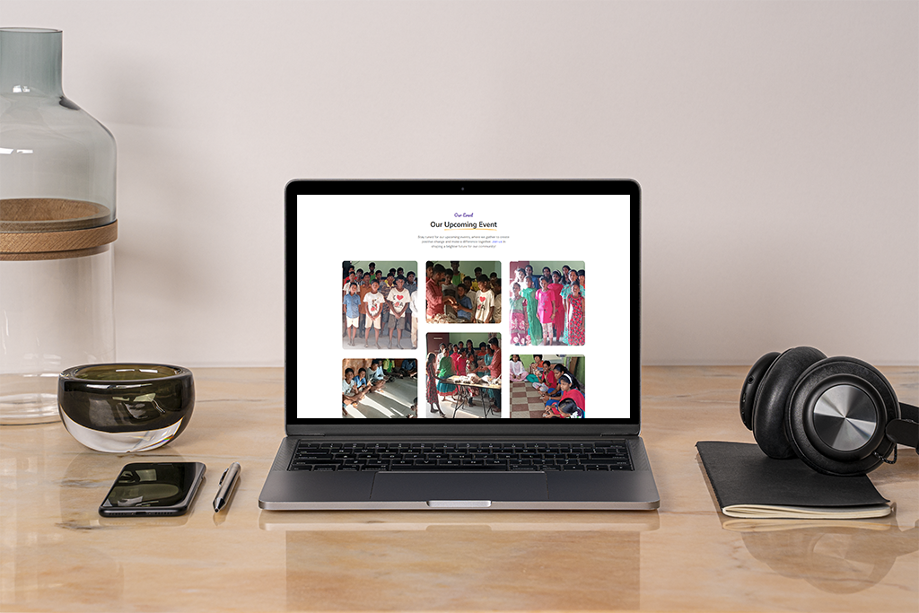 charitable trust website development